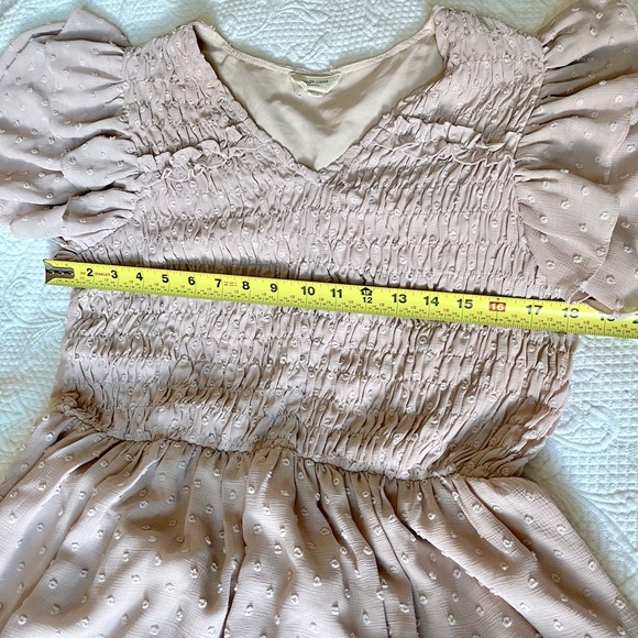 Orange Creek swiss-dot dress, mauve - Picture 6 of 8